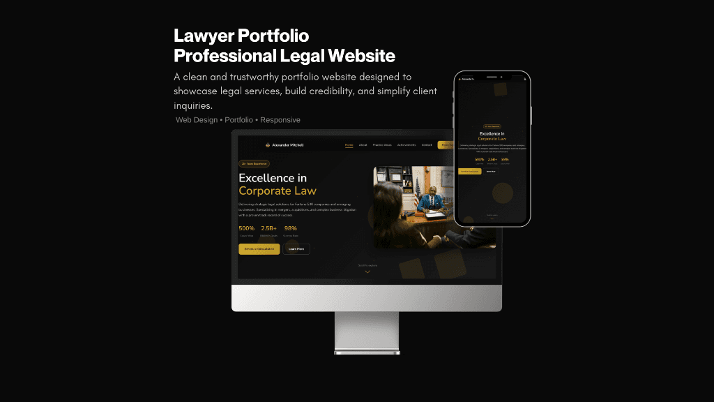 Lawyer Responsive View